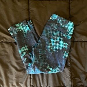 Blue small workout leggings from Old Navy.